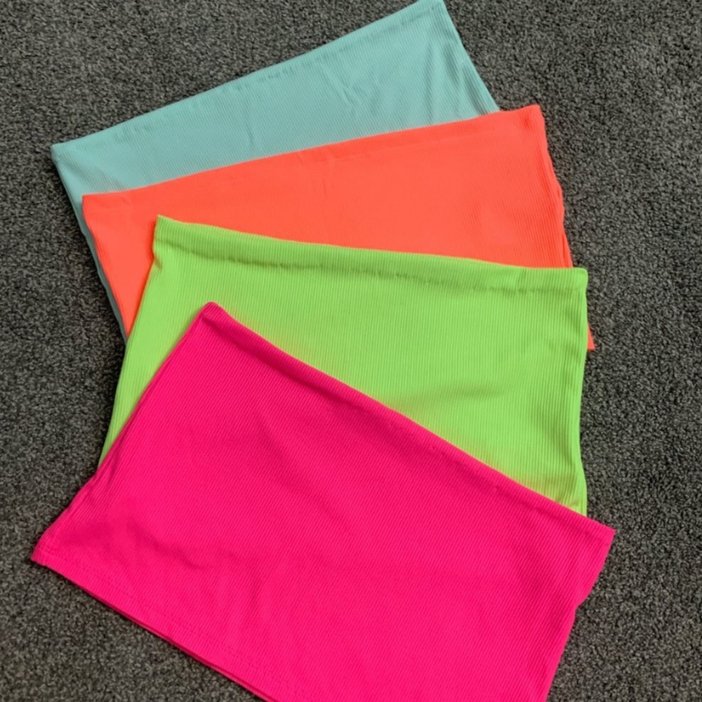 4 brand new tube tops